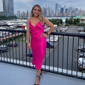 DRAPED LINGERIE-STYLE DRESS- Zara